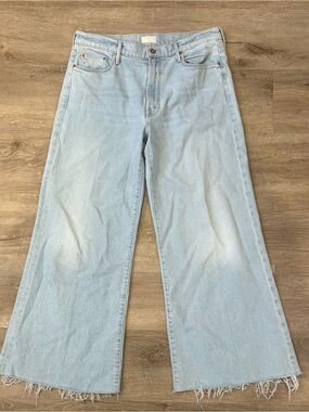 MOTHER Twister Ankle Fray Jeans